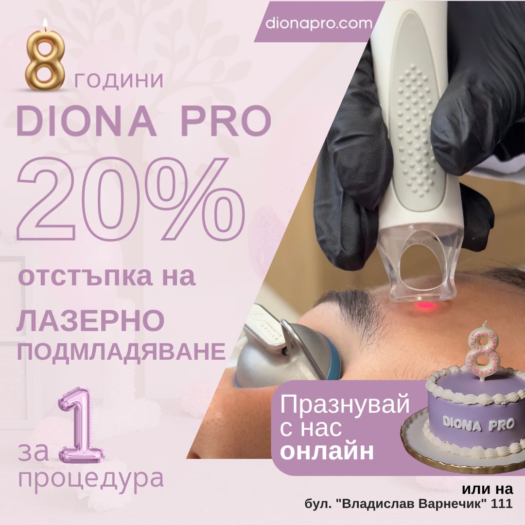 Лазерно подмладяване с 20% отстъпка