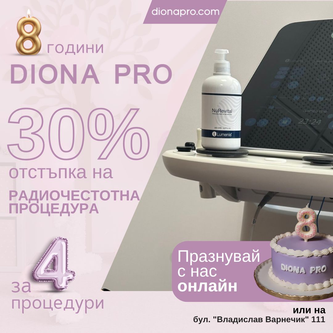 Радиочестотен лифтинг за лице и тяло с 30% отстъпка за 4 процедури