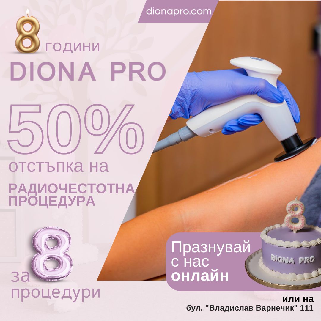 Радиочестотен лифтинг за лице и тяло с 50% отстъпка за 8 процедури