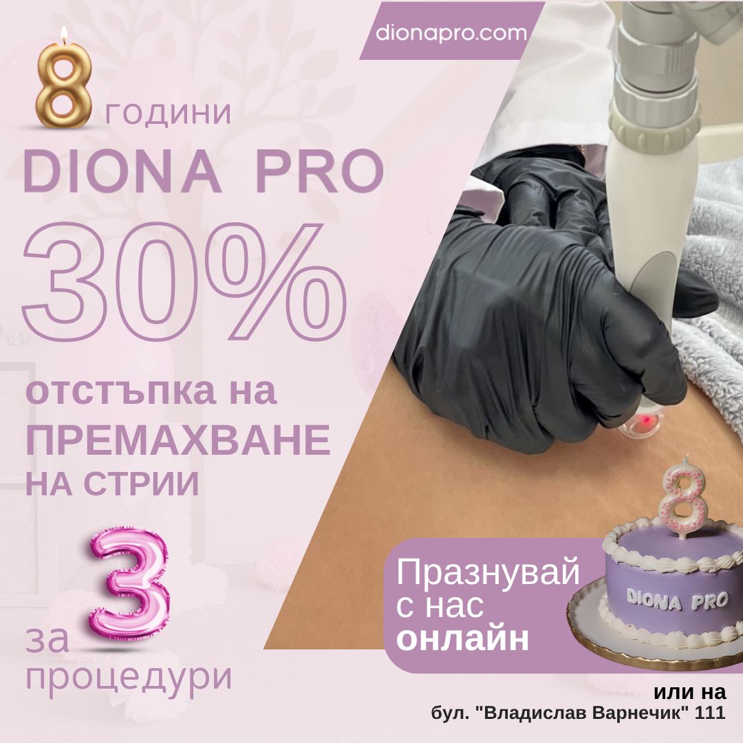 Лазерно редуциране на стрии с 30% отстъпка