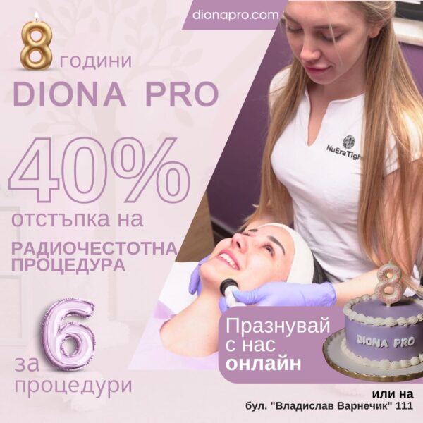 Радиочестотен лифтинг за лице и тяло с 40% отстъпка за 6 процедури