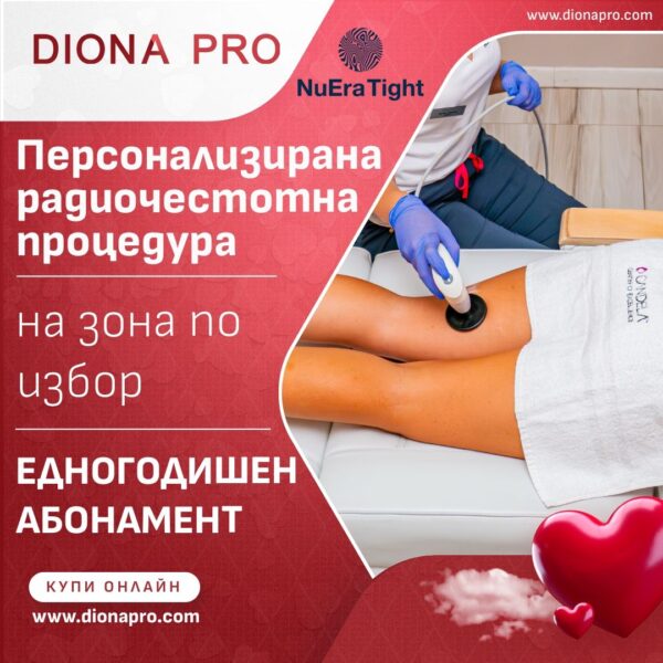 Едногодишен абонамент радиочестотен лифтинг на зона по избор