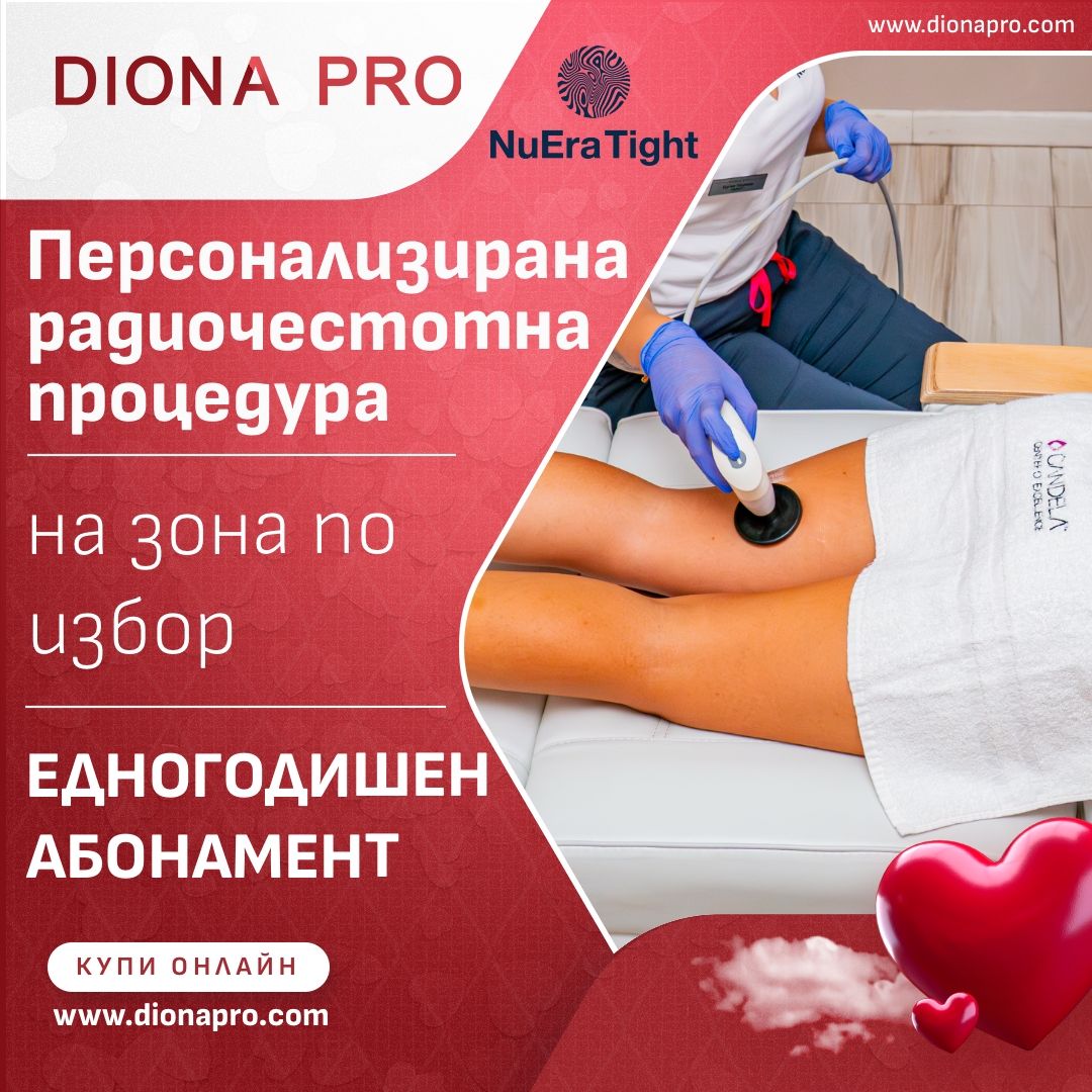 Едногодишен абонамент радиочестотен лифтинг на зона по избор